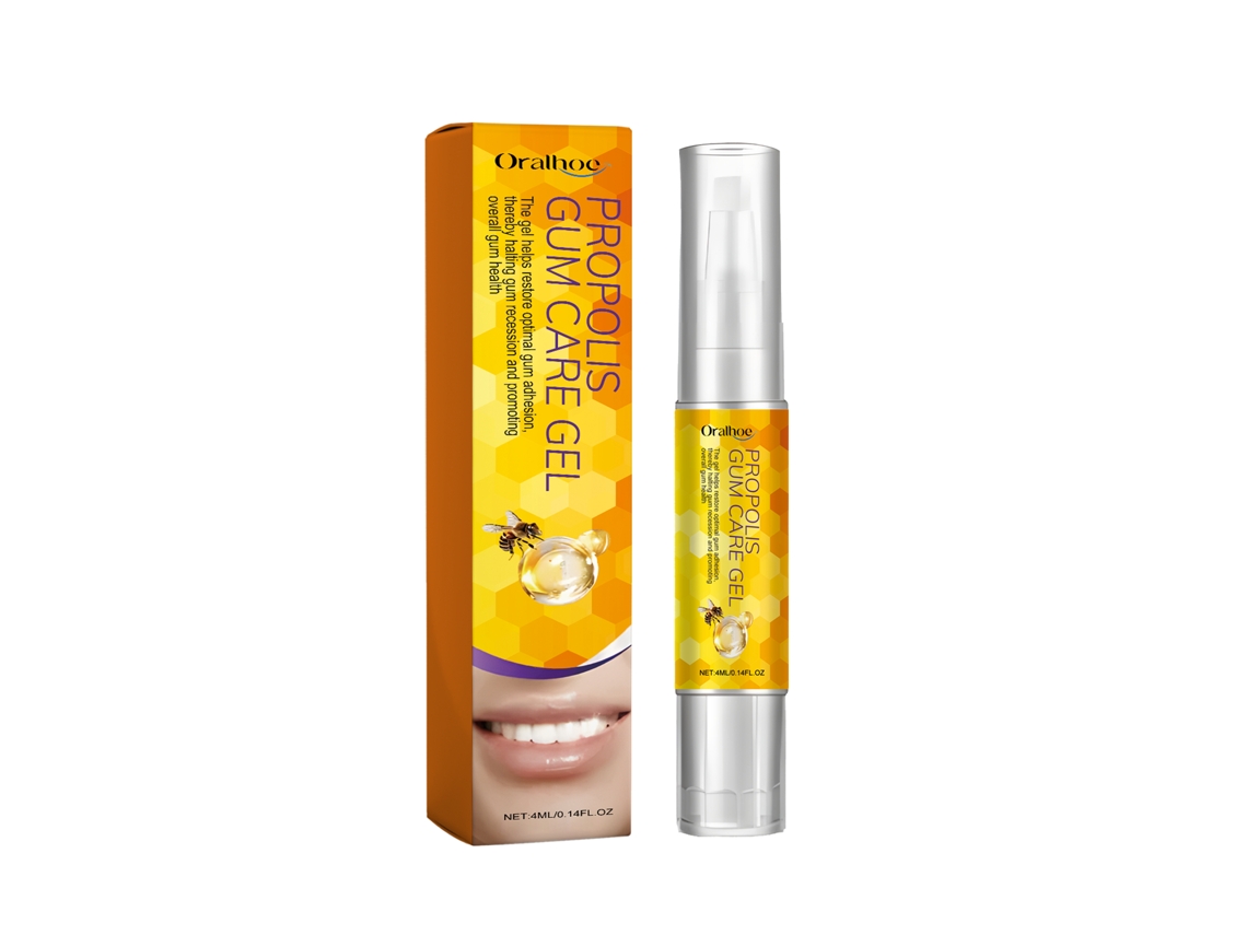 Gel para el cuidado de las encías con propóleo, base natural.