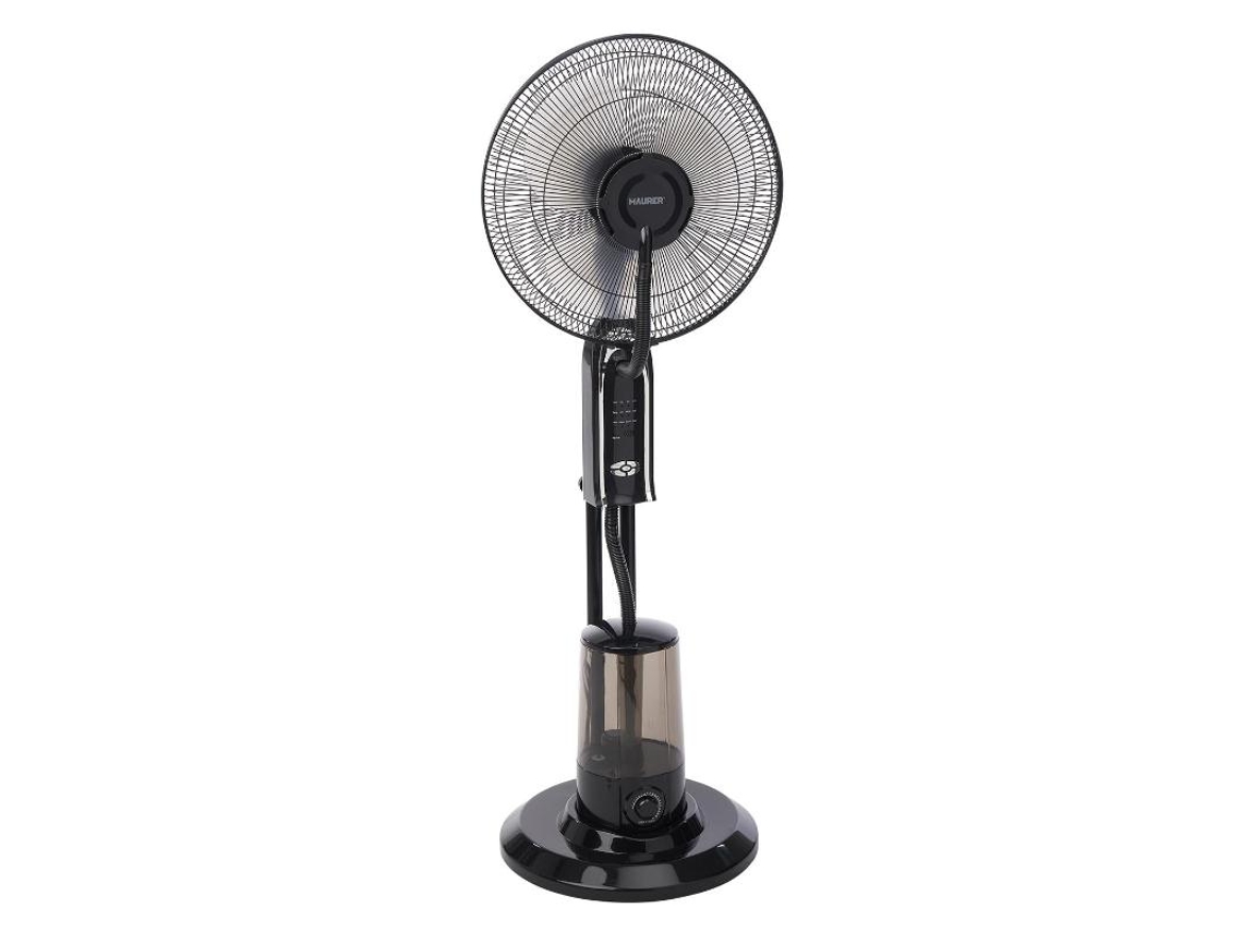 Ventilador Nebulizador, 3 Aspas De Gran Tamaño Ø 40 Cm. Motor Cobre 75 Watt. Temporizador, Mando A Distancia Ventilador Con Agua