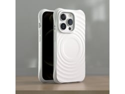 (blanco, Iphone 14 Pro) Funda Magnética Para Iphone, Cobertura Total Con Silicona Líquida.