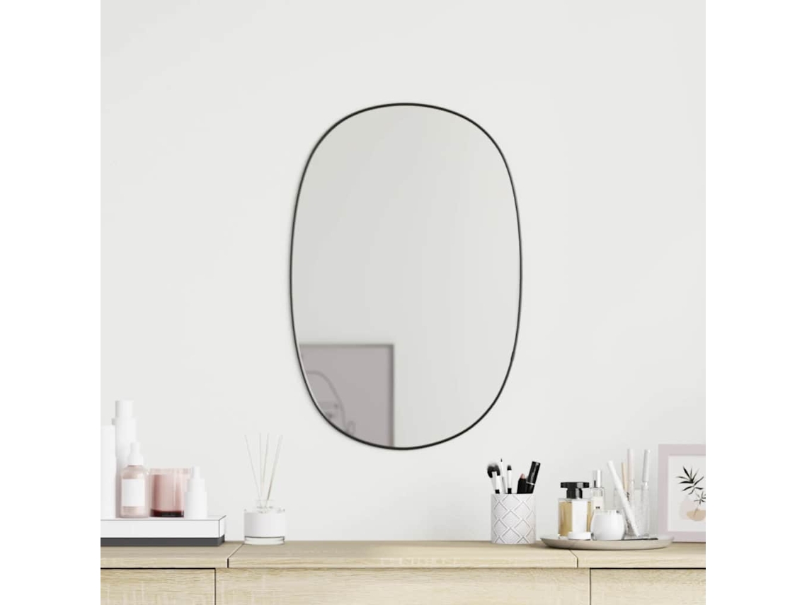 Espejo de pared 60x40 cm negro HARLANV1