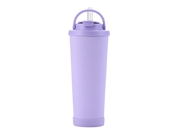 Botella Termo de Acero Inoxidable de 830ml con Boca y Pajita NEVEANCE
