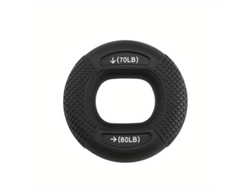 Anillo De Silicona Para Entrenamiento Muscular De La Mano (negro), De 20 A 80 Libras, Para Mejorar La Fuerza De La Mano.