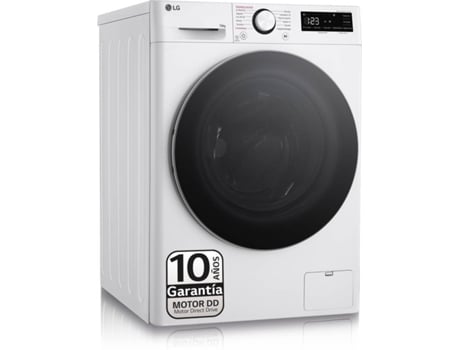 Lavadora LG F4WR6010A1W (10 kg - 1400 rpm - Blanco)