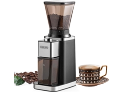 Molinillo eléctrico Cafelffe MK301, 48 niveles ajustables, muele para 2 x 12 tazas, antiestático