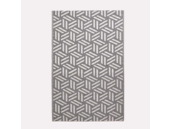 Alfombra De Exterior Homescapes Plástico Reversible Luna (gris – 150x240 Cm)