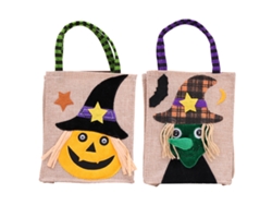 2 bolsas reutilizables de Halloween, bolsa de compras y golosinas de calabaza. NEVEANCE