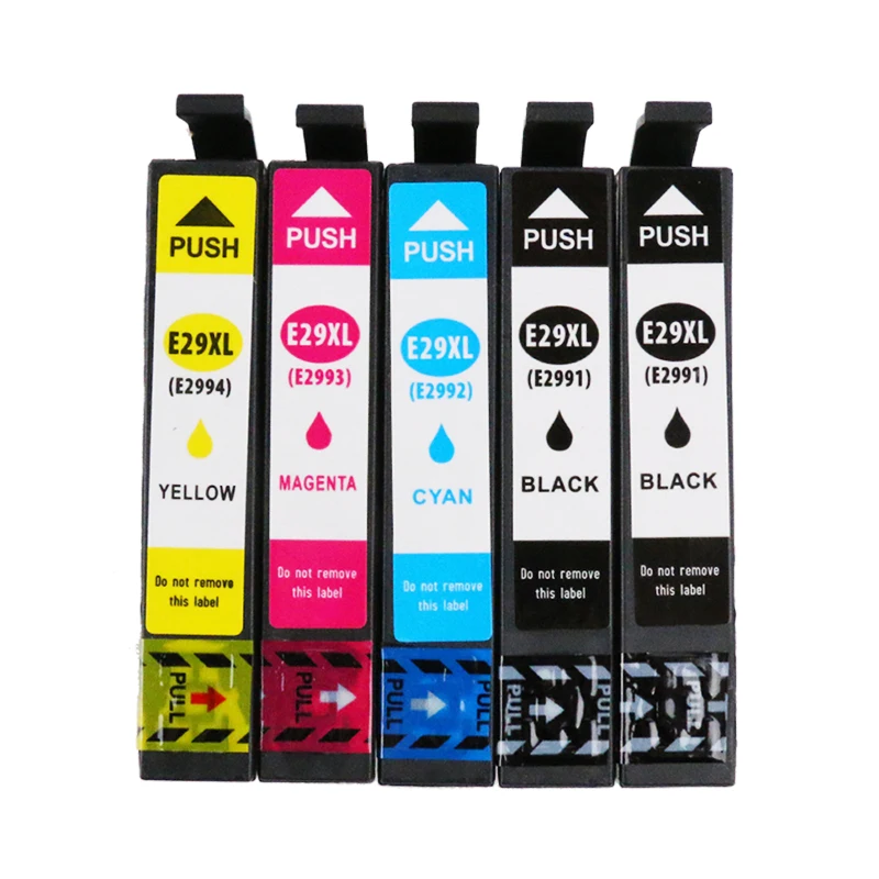 5 Cartuchos De Tinta 29xl Para Epson T 2991 2992 2993 Xl T29xl Para Xp235 Xp247 Xp245 Xp332 Xp335 Xp342 Xp345 Xp435 Xp432
