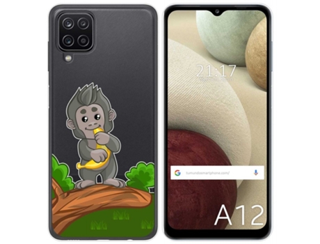 Carcasa Samsung Galaxy M12 TUMUNDOSMARTPHONE Dibujos Transparente Multicolor