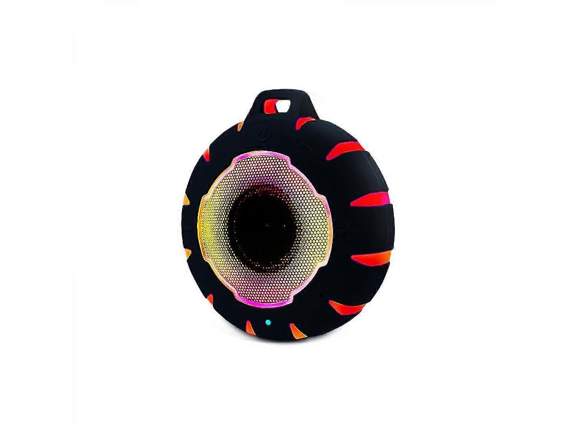 Altavoz Bluetooth Veeki impermeable, minialtavoz de ducha IPX7 con luz LED y HD, flotante, ligero y portátil. Chaberlu