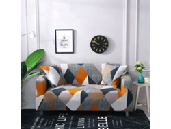 Protector Universal Para Sofá Sin Brazos, Funda Elástica Para Sofá Sin Reposabrazos Con Diseño Estampado Para Decoración Del Hogar (1 Pieza)