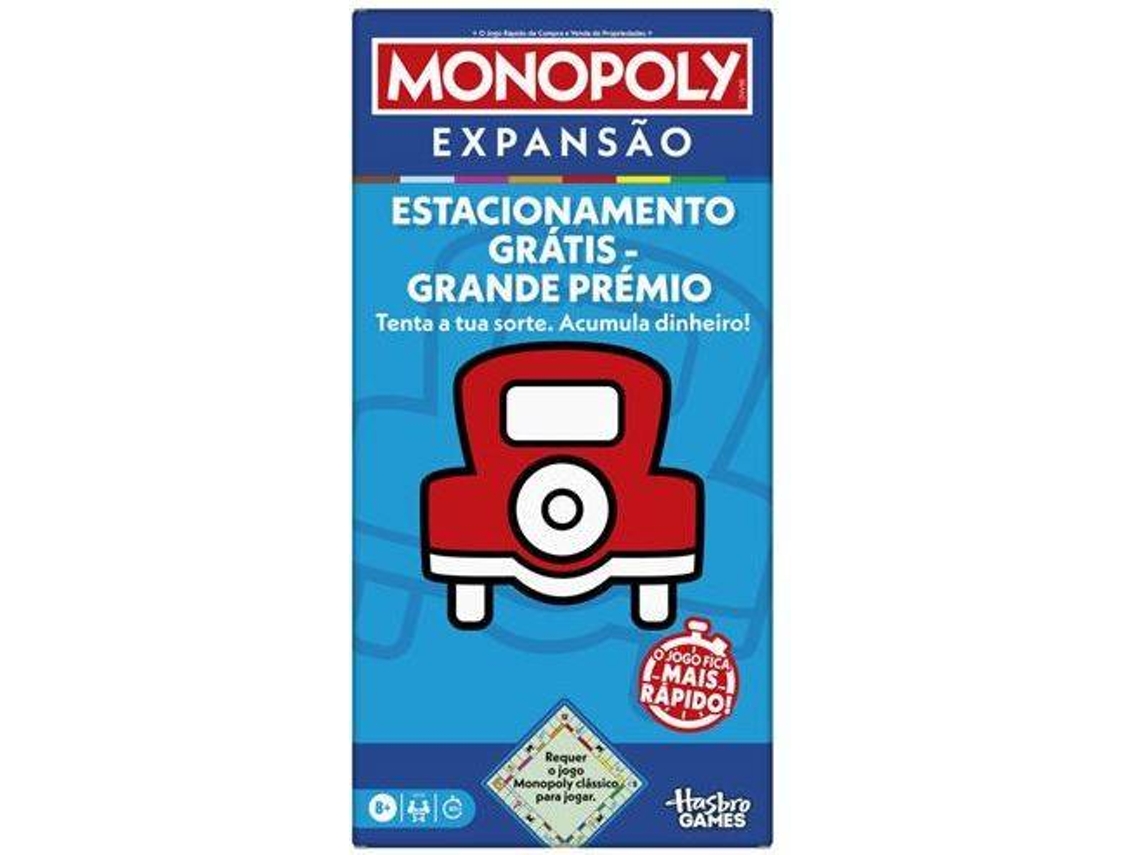 Juego de mesa HASBRO  Monopoly Free Parking Jackpot (Edad Mínima Recomendada:8 Años)