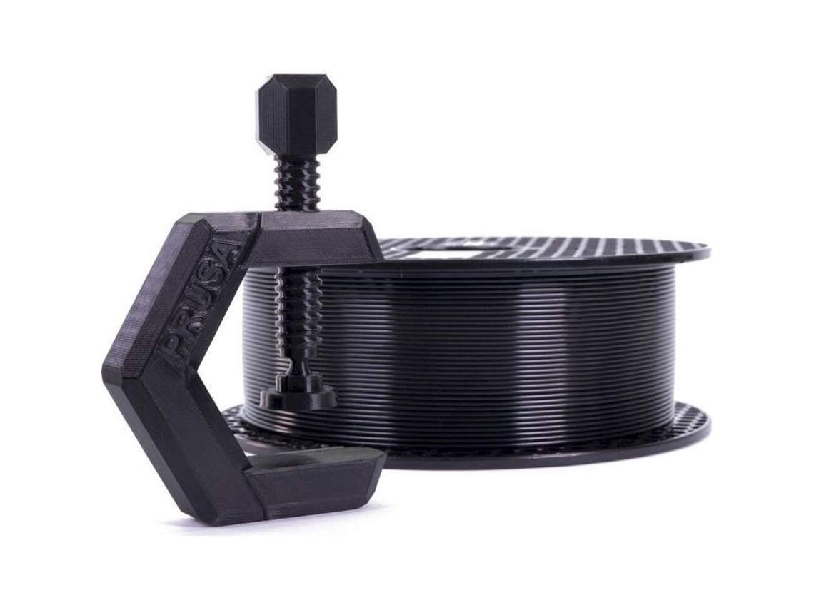 Filamento PETG negro ébano para cabezal de impresión Prusa (1 kg)