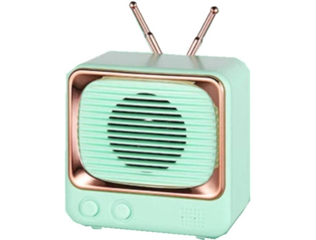 Altavoz Bluetooth GETEK AXT2 (Verde - 3 W - Autonomia: 5-10 h)
