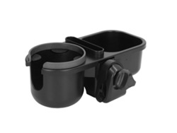 Portavasos 3 En 1 Para Cochecito De Bebé Con Soporte Antideslizante Giratorio De 360 Grados Para Teléfono Móvil.