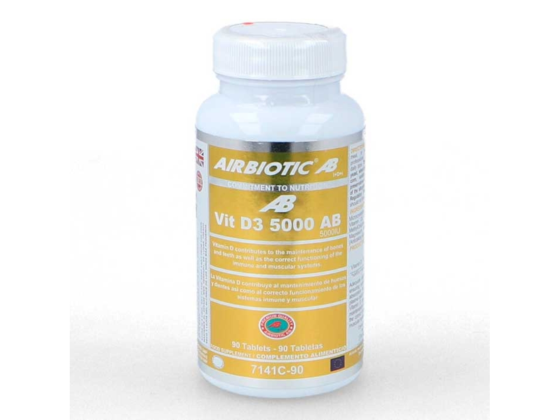 Complemento Alimentar AIRBIOTIC Vit D (90 comprimidos de 5000UI)