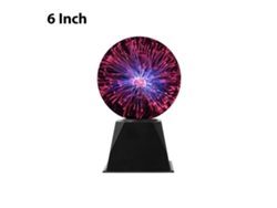 Bola De Plasma De 6 Pulgadas, Sensible Al Tacto, Con Conexión Usb, Ideal Para Decoración Y Regalos.