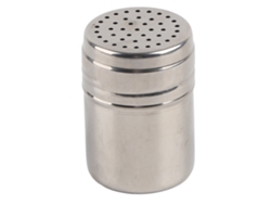 Frasco Pequeño De Acero Inoxidable Para Especias Y Hierbas Con Tapa Perforada.
