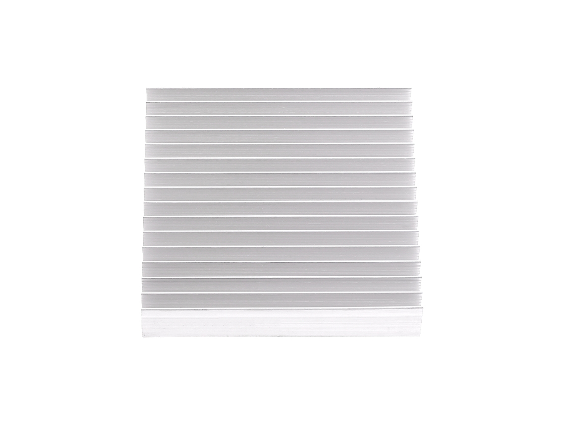 Yncm2026-1 Pieza Disipador De Calor De Aluminio Con Alta Conductividad Térmica Para Led 100*100*18mm