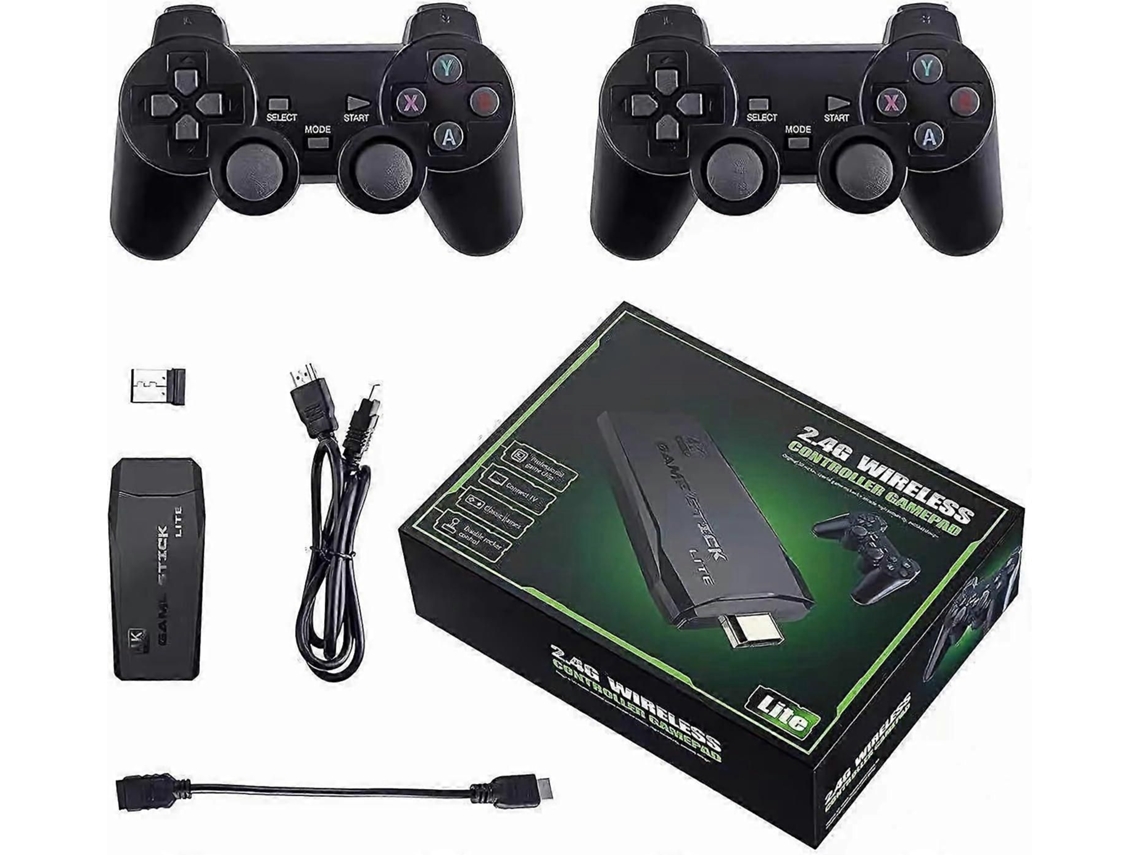 Consola Retro TV Stick HDMI 4K con mando inalámbrico, 20.000 juegos GOKOCO
