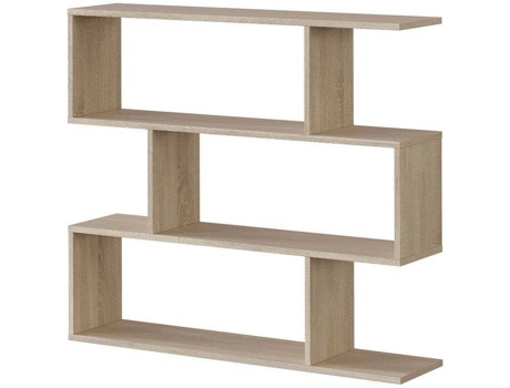 Estantes HABITDESIGN Athena(Roble - Melamina - 110 x 97 x 25 cm)