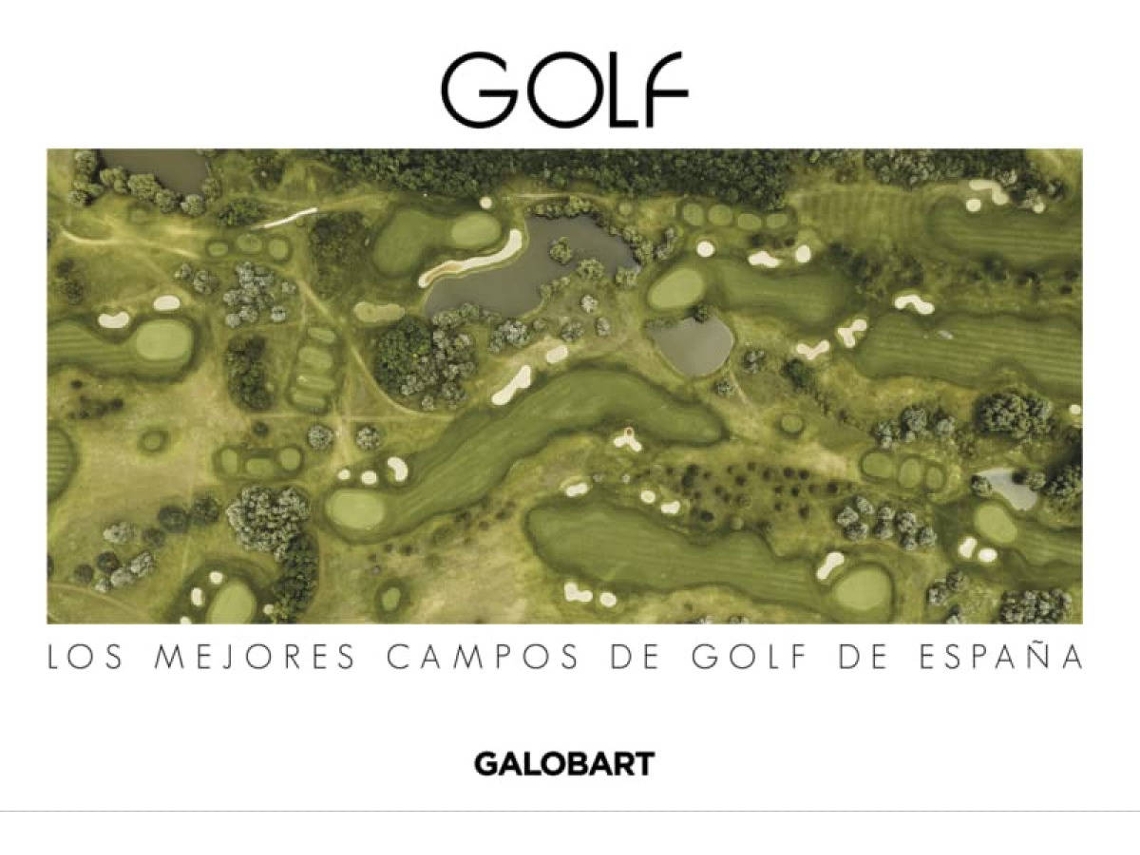 Libro Los Mejores Campos De Golf De España de Rafael Azcárate (Español)