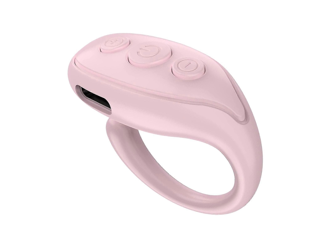 Pasapáginas Con Control Remoto Inalámbrico Y Diseño De Trabilla Para Cinturón Recargable Rosa Siurn