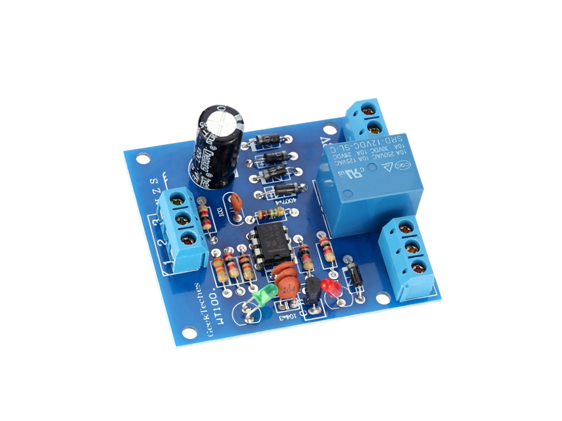Módulo De Control De Bomba Con Sensor De Detección De Nivel De Agua De 9v-12v Ca/cc