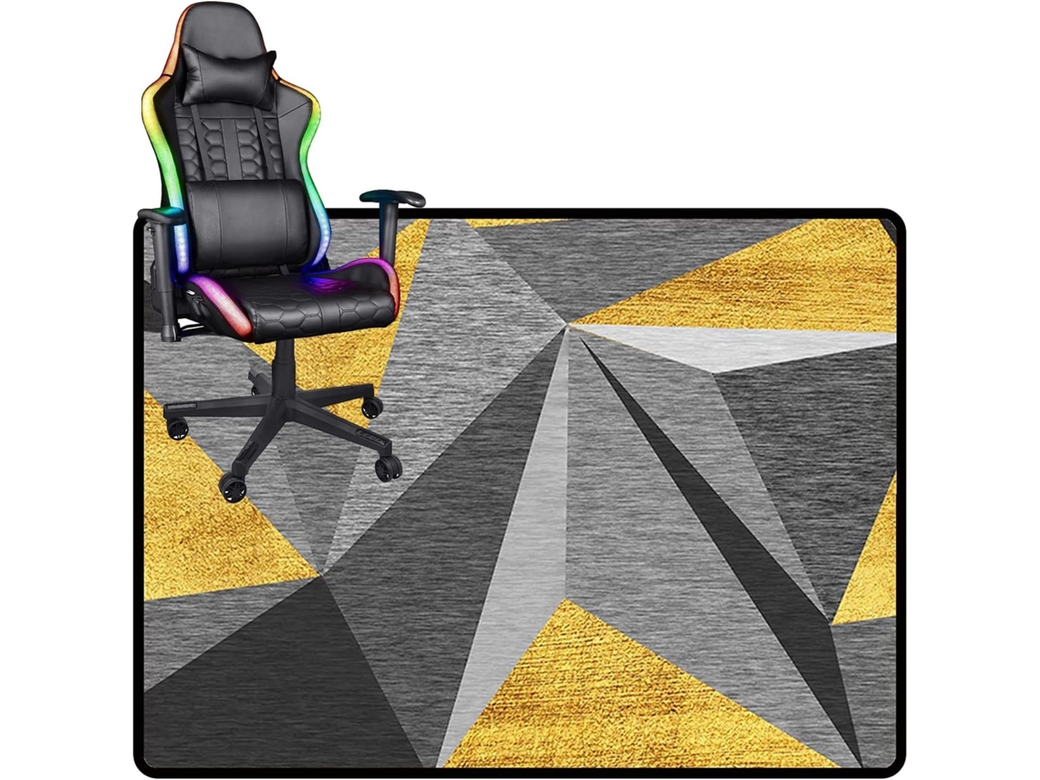 Tapete Cadeira Piso Protetor Gamer Madeira Gamer, Cadeiras Escritório,