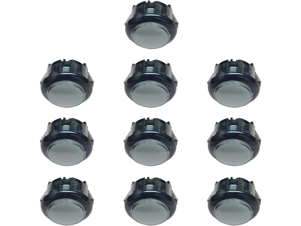 Paquete De 10 Pulsadores Para Consolas De Videojuegos De 24 Mm/30 Mm.