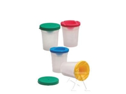 Pack 10 Botes Antiderrame Con Tapa 80X95Mm Diametro