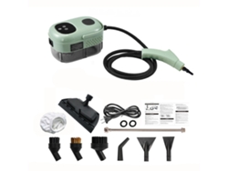 Limpiador a vapor de alta temperatura y alta presión de 2500 W con 9 accesorios para limpieza de cocina y automóvil, ecológico Gertiz