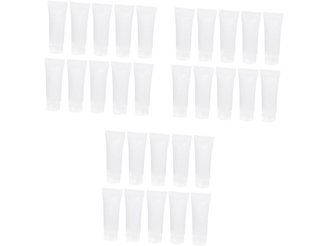 Paquete De 90 Frascos Portátiles Con Dosificador Para Lociones Y Artículos De Aseo.