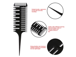 Caneta de coloração capilar 3 em 1 com seção profissional para ferramentas de estilização de salão de beleza