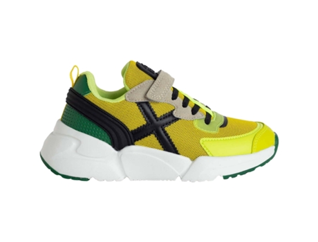 Zapatos de Niños MUNICH Track Vco Sintetico Amarillo (38)
