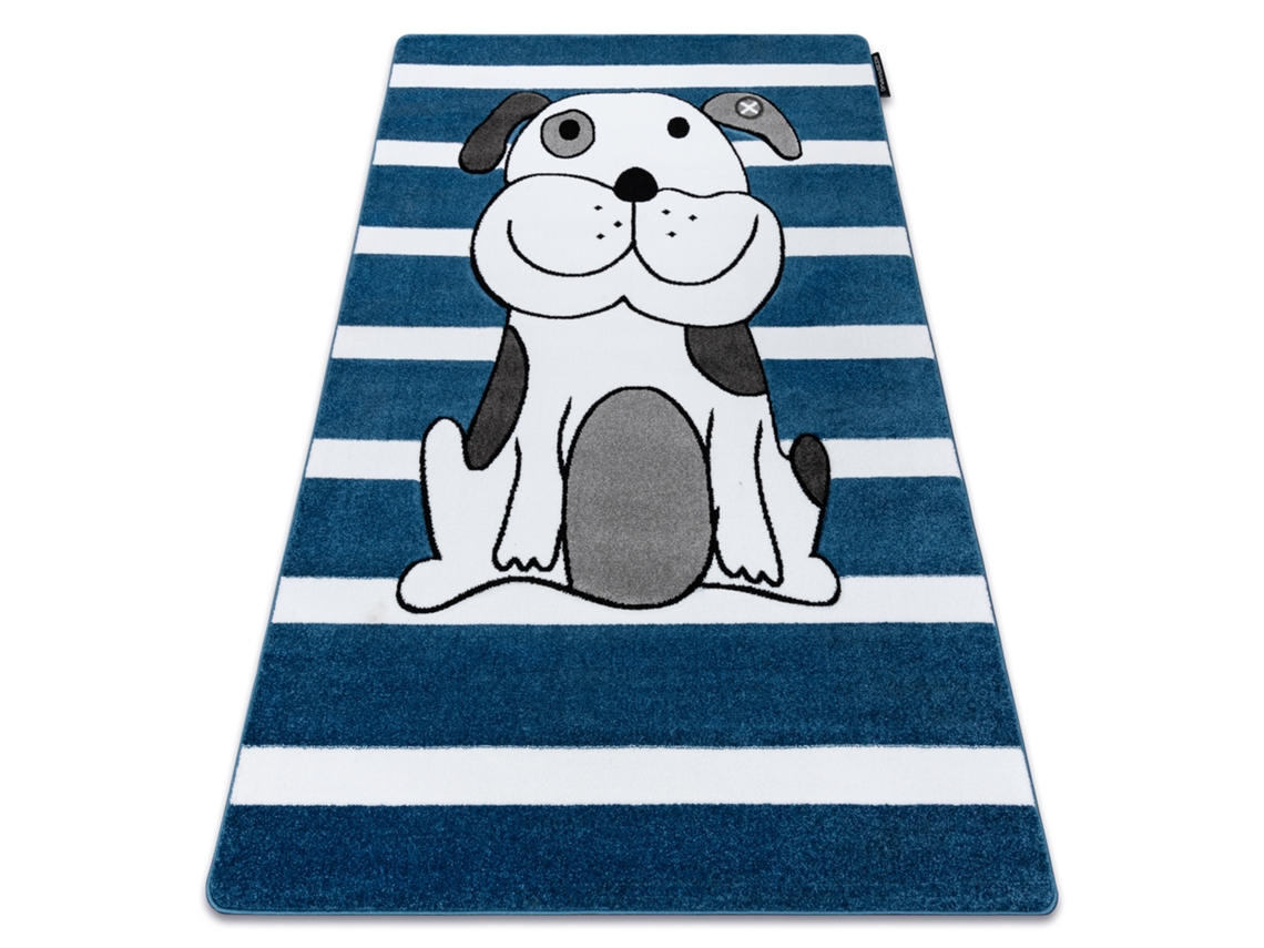 Alfombra DYWANY LUSZCZOW Petit Puppy (Azul - 160 x 220 cm - Polipropileno)
