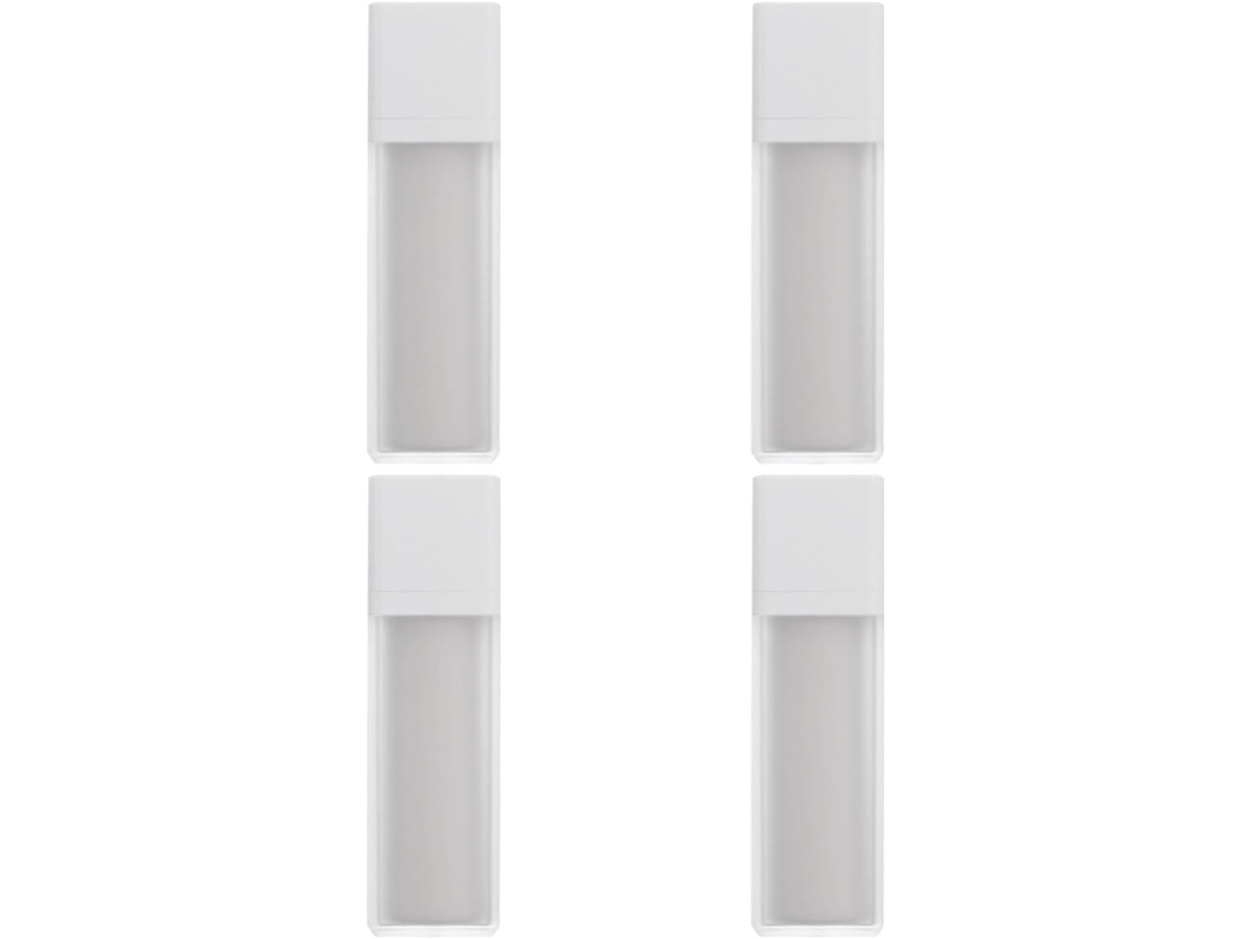 Nuobesty De 4 Frascos Com Bomba De Vácuo Para Loção E Creme, Frascos Recarregáveis Para Cuidados Com A Pele