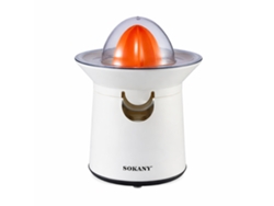 Exprimidor de cítricos Sokany SK-726 blanco, 40 W, 300 ml.