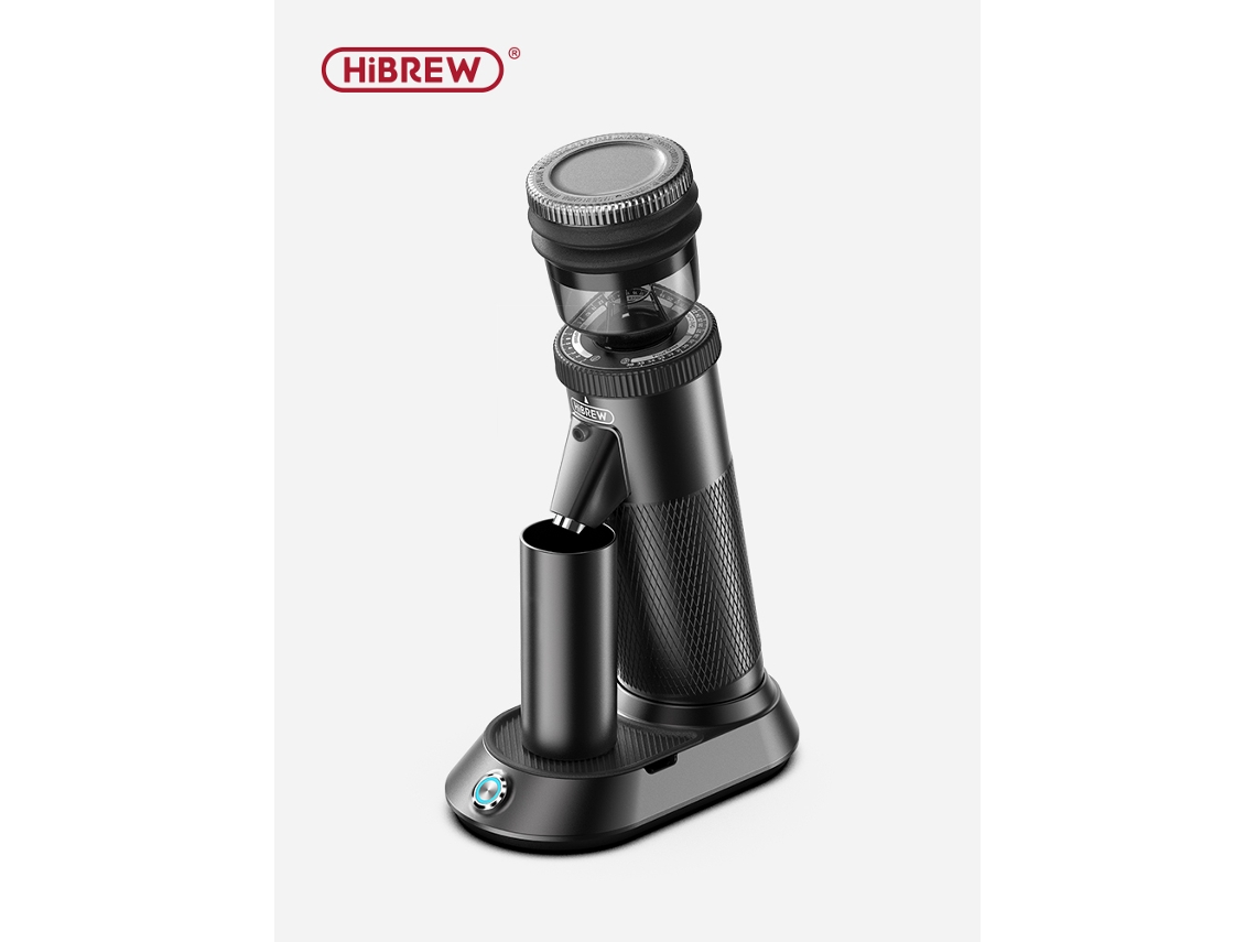 Molinillo de café eléctrico cónico G5 de 48 mm, compacto y portátil, para café expreso turco, Hibrew.