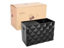 Caja De Almacenamiento Para Accesorios De Peluquería Herramientas Tijeras Peines Clips Organizador De Vestidor Negro