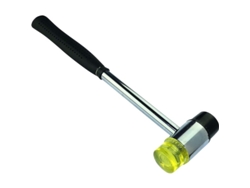 Martillo Con 2 Puntas Intercambiables De Goma/nylon Mango Metalico 30mm 250g Para Joyero/carpintero/mueblista