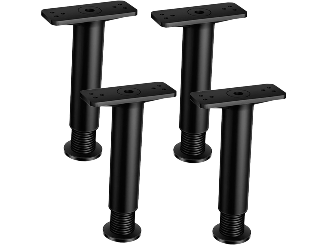 Soporte Central Ajustable De Altura De Cama De 4 Piezas Para Accesorios De Estructura