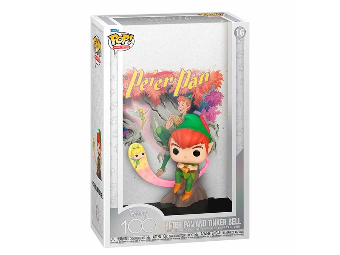 Póster de figura pop de Peter Pan de Disney: Peter Pan y Campanilla B.active