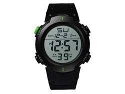 Reloj electrónico digital para hombre, reloj de pulsera deportivo, esfera grande y luminosa de 49 mm.