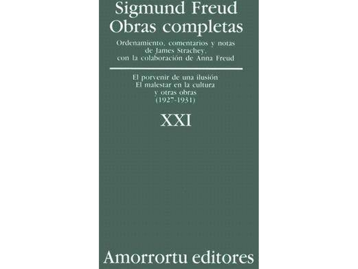 Libro O.C Freud 21: Porvenir De Una Ilusion, El, Malesta de Sigmund Freud (Español)
