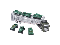 Ats-juguetes De Camiones, Set De Coches Mini Transporte Con Modelos De Coches, Regalo Coleccionable Para Niños, Verde