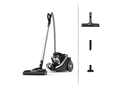 Aspiradora sin Bolsa ROWENTA Silence Force Cyclonic Effitech Parquet RO7936EA (59 dB - Depósito 2.5 L)