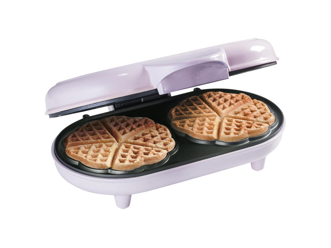 Máquina de Waffle Bestron Gofrera Doble Adwm1000P