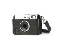 Bolsa de almacenamiento retro para minicámara, estuche protector, accesorios de cámara, negro. TAISHENGDA