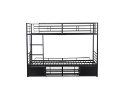 Litera Sapateira Escada Mobrio Hierro Metal Negro (90x200x156)