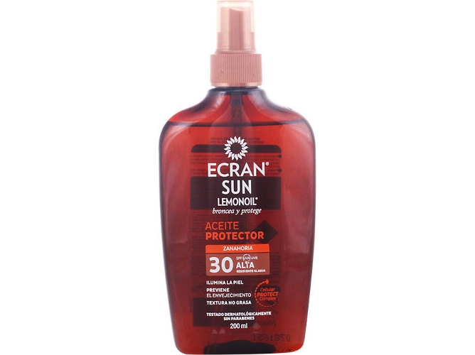 Bronceador ECRAN Lemonoil SPF 30 (200 ml)